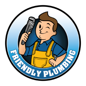Friendly Plumbing Team Logo - Your Trusted Plumbing Experts